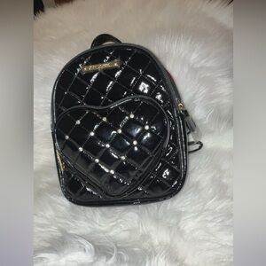 Betsey Johnson backpack purse